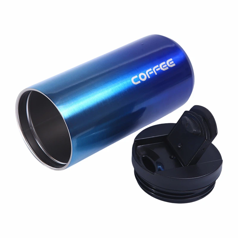 Cană de cafea din oțel inoxidabil cu capac